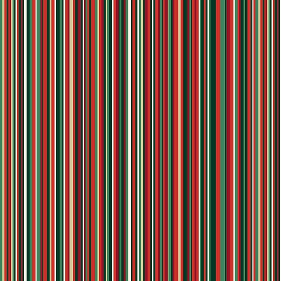 Makower UK Adorn Classic Stripe Green