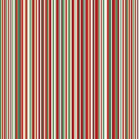 Makower UK Adorn Classic Stripe Cream