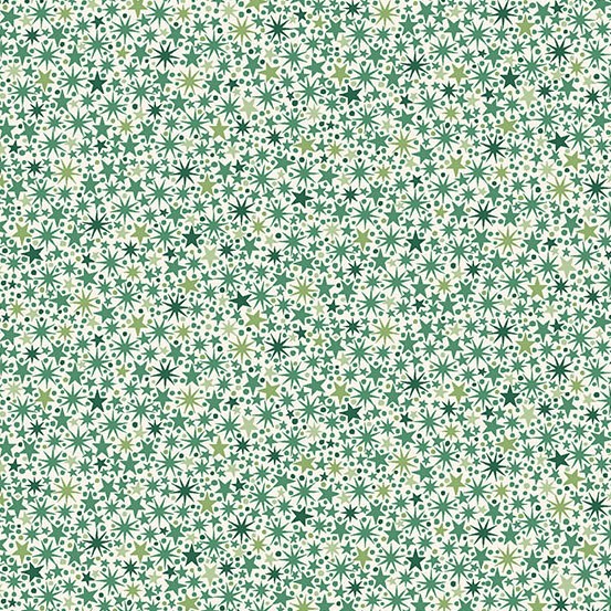 Makower UK The Nutcracker Twinkle Cream and Green