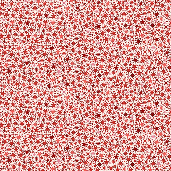 Makower UK The Nutcracker Twinkle Cream and Red