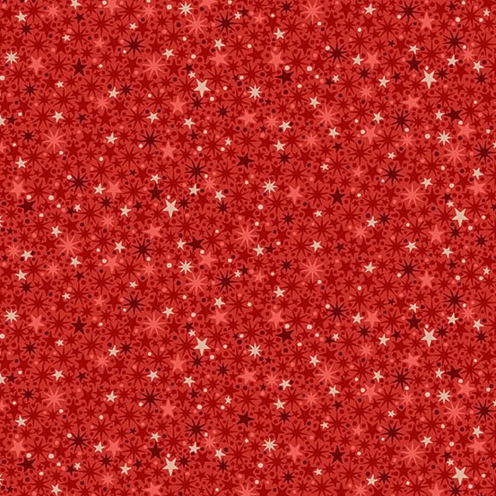 Makower UK The Nutcracker Twinkle Red