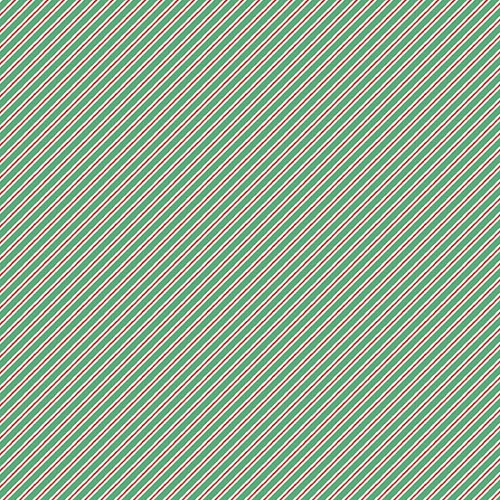 Makower UK The Nutcracker Candy Cane Stripe Green