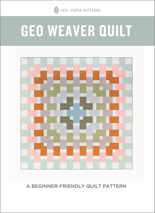 Pen + Paper Patterns Geo Weaver Quilt Pattern