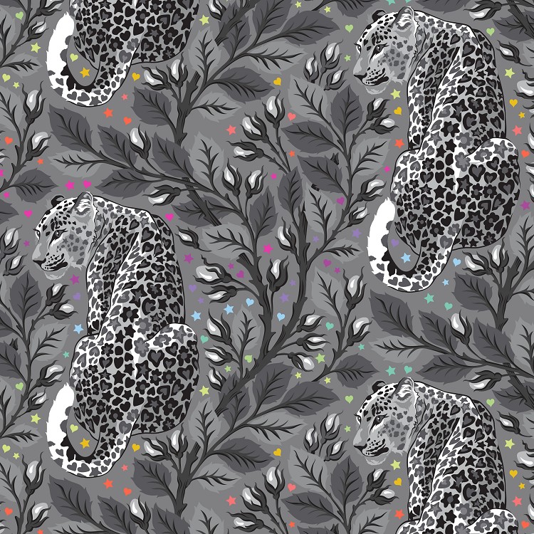 Freespirit Fabrics Tula Pink Graywork Birthmark Shadow