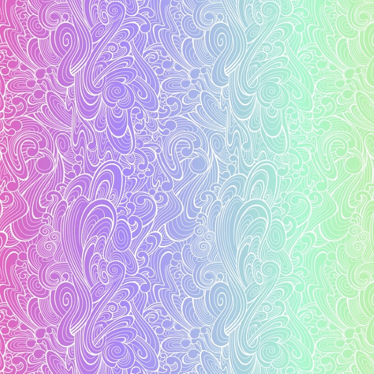 Freespirit Fabrics Tula Pink Floral Reef - Riptide