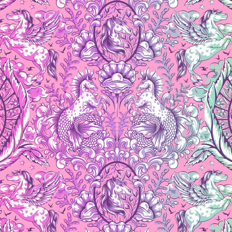 Freespirit Fabrics Tula Pink Legendary Pony Tales Wild Orchid *** PRE-ORDER - ARRIVING OCT/NOV 2026 ***