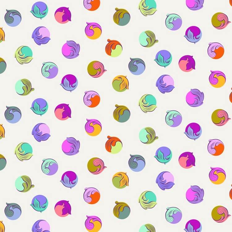 Freespirit Fabrics Tula Pink Legendary Gumdrop Pearl *** PRE-ORDER - ARRIVING OCT/NOV 2026 ***