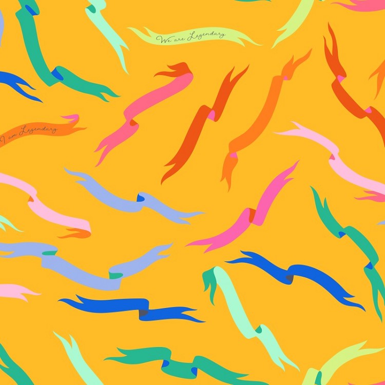 Freespirit Fabrics Tula Pink Legendary In Case You Forgot Dandelion 108" WIDEBACK *** PRE-ORDER - ARRIVING JAN 2027 ***