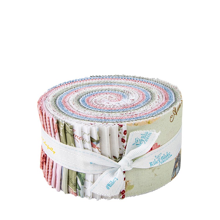 Riley Blake Designs Anne of Green Gables 2.5" Strips - 40 Pieces