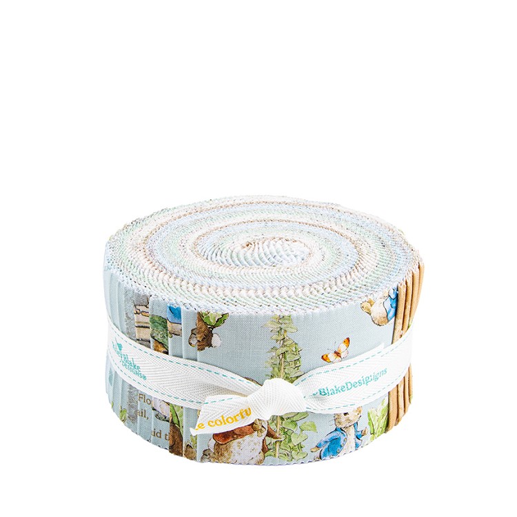 Riley Blake Designs Peter Rabbit and Benjamin Bunny™  2.5 Inch Rolie Polie 40 Pieces