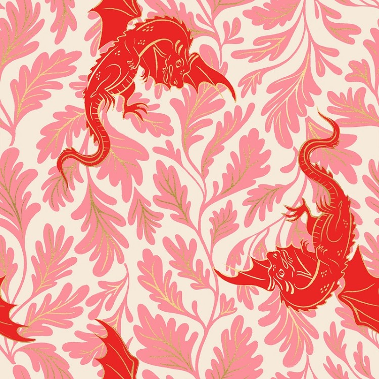 Ruby Star Society Fireglow Dragon Lair Dark Ruby