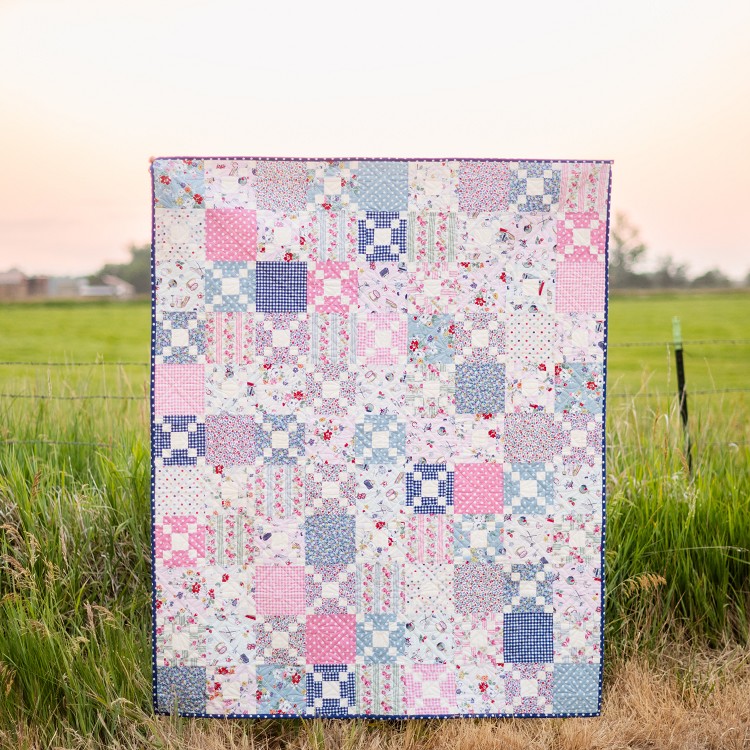Riley Blake Designs Cath Kidston Signature Collection London Garden Quilt Kit