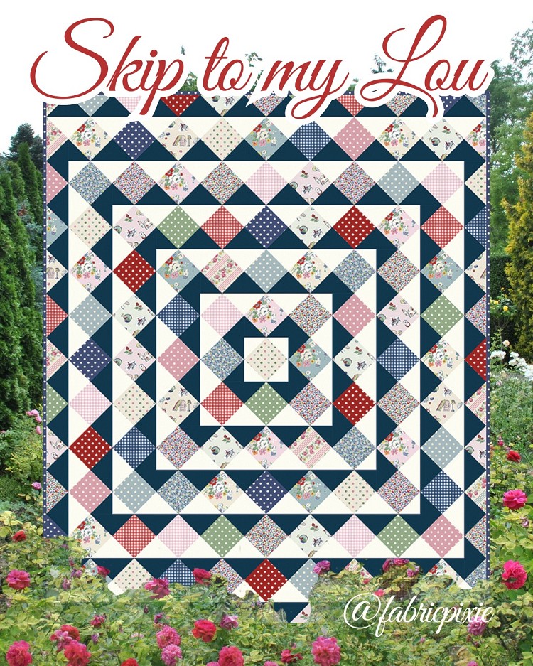 Riley Blake Designs Cath Kidston Signature Collection Skip To My Lou Quilt Kit