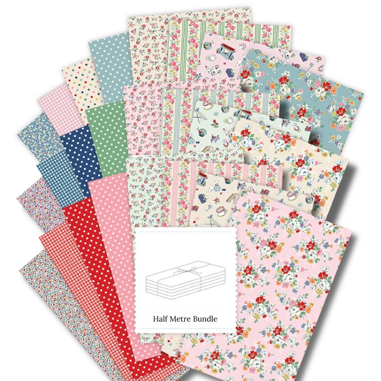 Riley Blake Designs Cath Kidston Signature Collection Half Metre Bundle