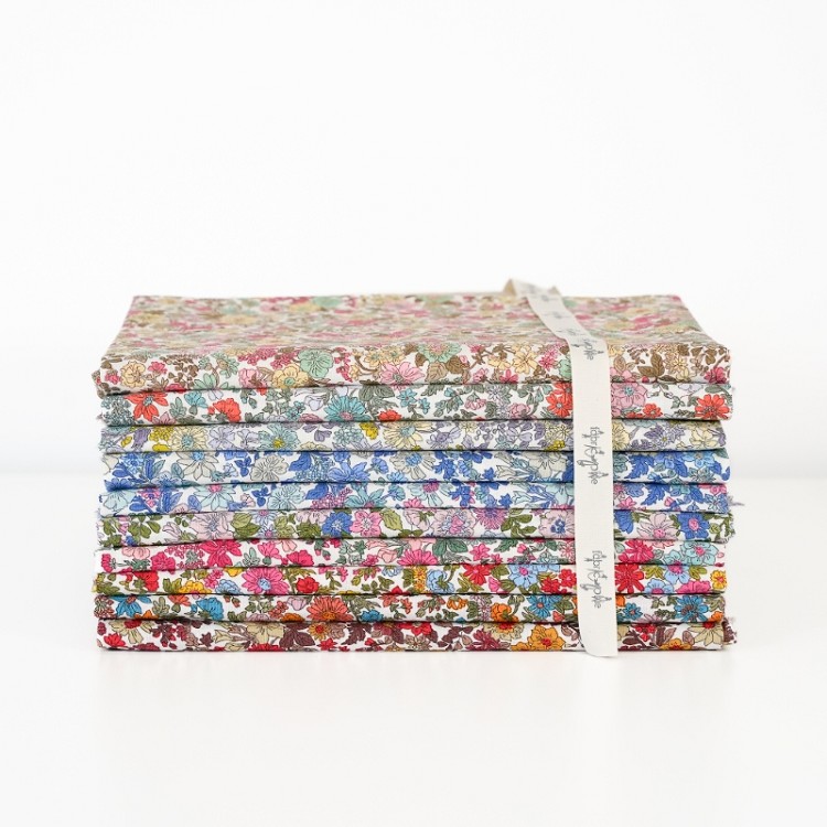Liberty Emily Annabelle Half Metre Bundle - 10 Fabrics