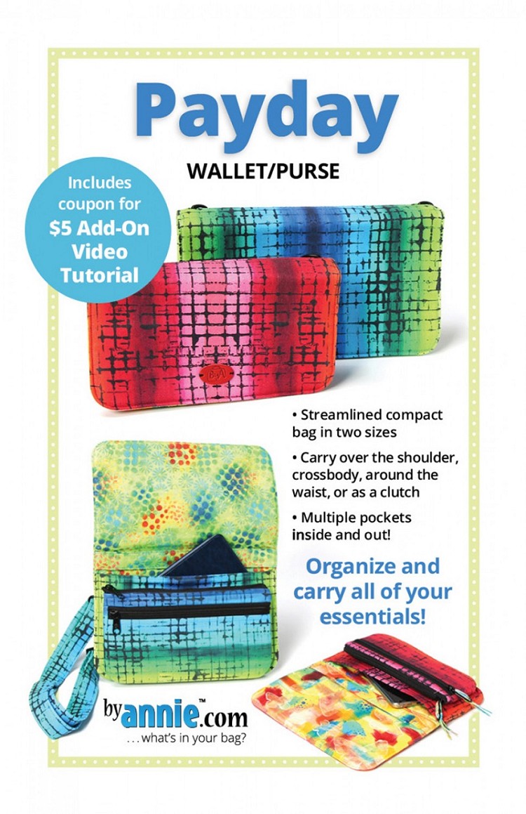 By Annie Payday Wallet / Purse Pattern